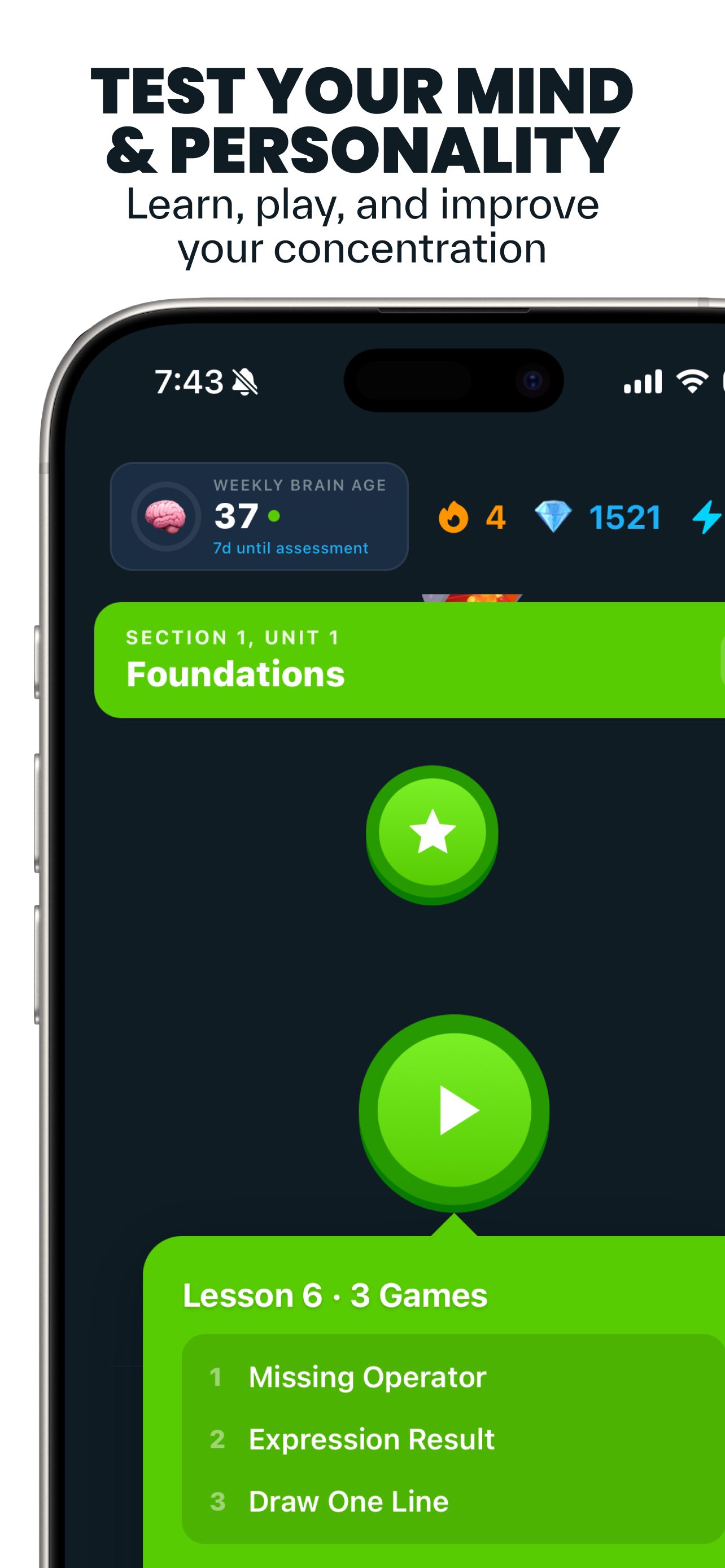 Brain path screen
